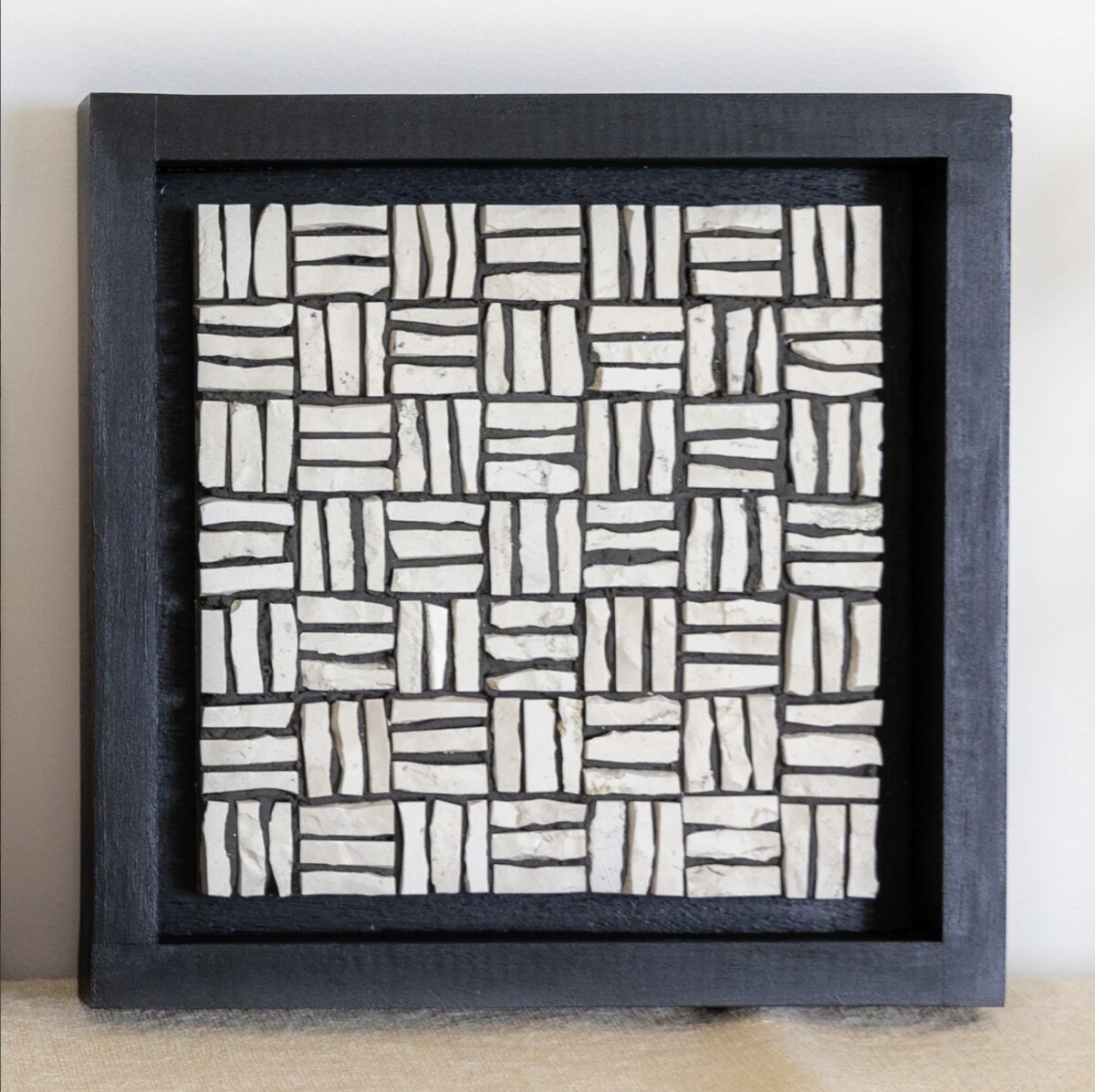 Anne-Gaëlle Mercier — tableau mosaïque grès