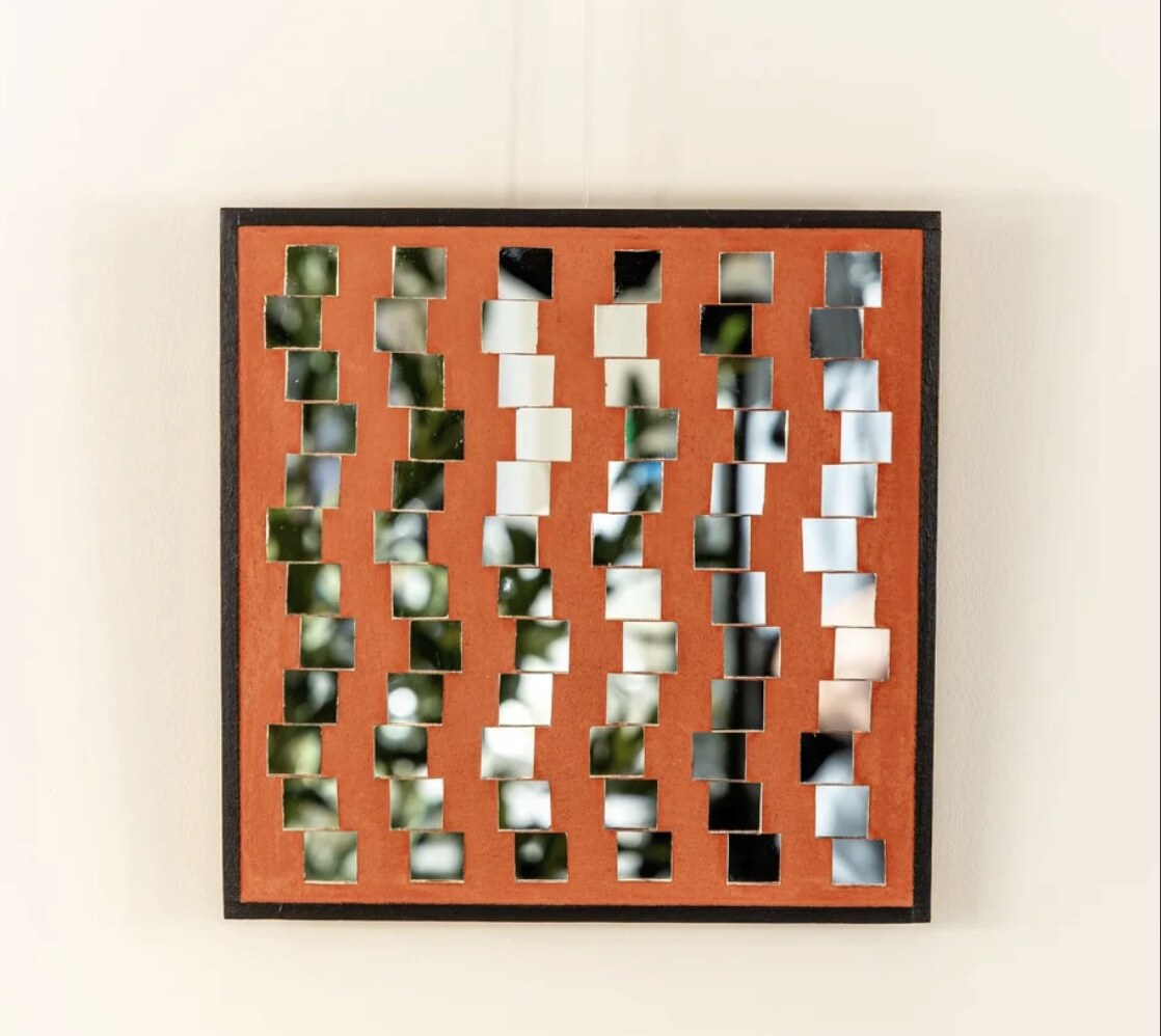 Anne-Gaëlle Mercier — tableau mosaïque miroir