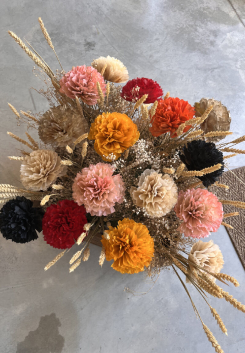 Christelle Garrigue — sachet de thé fleur 1